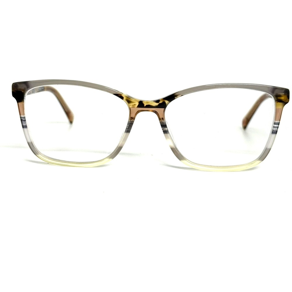 gx by Gwen Stefani GX081 GRY Cat Eye Eyeglass Frames 53-16-135 Tortoise Grey